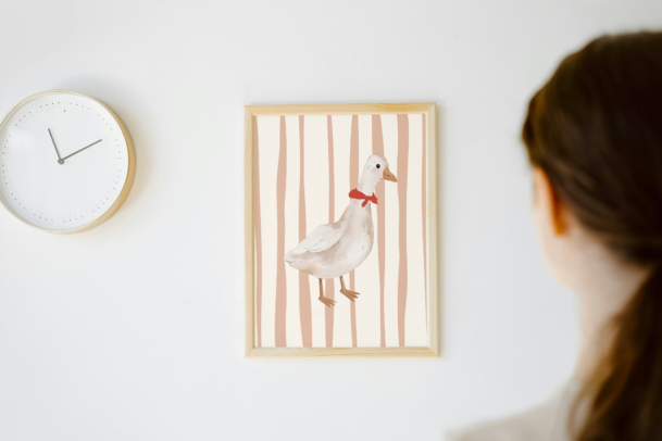 Cottagecore Duck Printable Wall Art –  Digital Download - Image 3