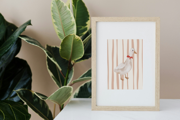 Cottagecore Duck Printable Wall Art –  Digital Download - Image 4